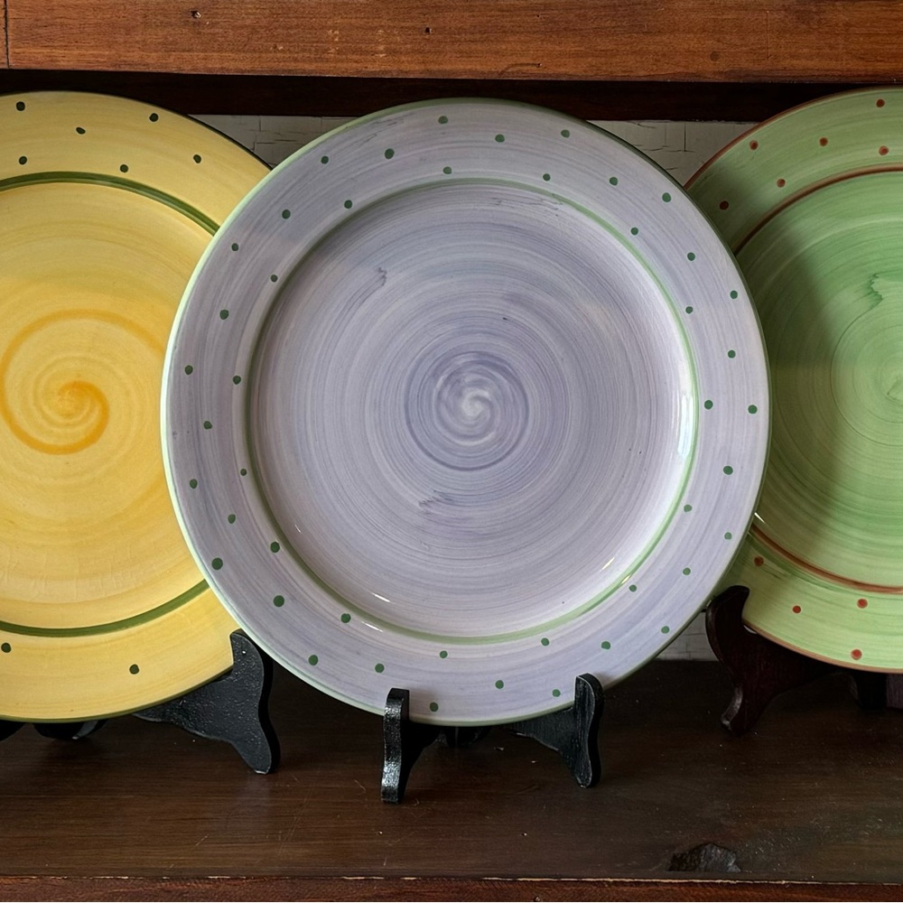 Holdenby set of 6 dinner plates mad hatter’s tea party